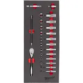 Milwaukee Verktygspaket  4932479824; 1/4''; 28 st.