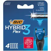 BIC System Hybrid Flex 3 rakblad blister 1 st (1–4 st)
