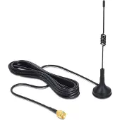 DeLOCK ISM-antenn 433 MHz SMA 3 dBi rundstrålande med magnetfot