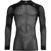 Aclima WoolNet Original Crewneck Shirt Men Jet Black