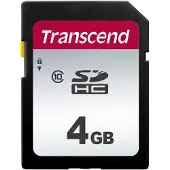 Transcend Sdhc 300s 4gb Class 10 Minneskort