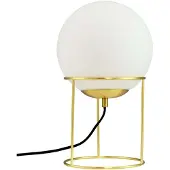 Dyberg Larsen Bordslampa , Madrid, Guld / mässing, Vardagsrum, Metall, Design