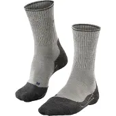 Falke - Vandringskläder - TK2 Explore Wool Silk M Light Grey för UnisexUll - Storlek 39-41 - Grå