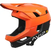POC Otocon Race MIPS Helmet fluo orange avip / ur blk m Storlek L