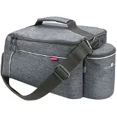 Klickfix [Äkta] RIXEN&KAUL Rack Pack Light (UniKlip) Cykelväska Grå B18xH19xD37cm