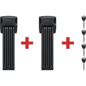 ABUS Bordo Big 6000k Sh Twin Hopfällbart Lås