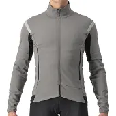 Castelli Perfetto RoS 2 Convertible Jacket Gray Black, Size M