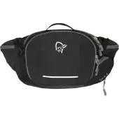 Norrøna - Ryggsäckar och midjeväskor MTB - Fjørå Econyl195 6L Hip Pack Caviar för Unisex - Svart
