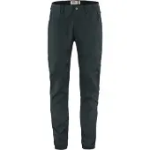 Fjällräven - Vandringskläder - Vardag Trousers M Dark Navy för Unisex - Storlek L - Marinblå