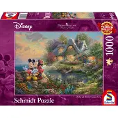 Schmidt Disney Sweethearts Mickey & Minnie Thomas Kinkade Pussel 1000 bitar Schmidt
