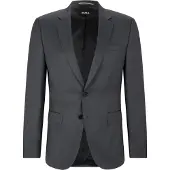 BOSS ONE Slim-fit suit jacket in virgin-wool serge