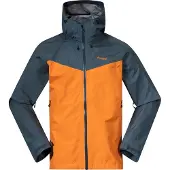 Bergans Men's Skarlight 3L Shell Jacket Cloudberry Yellow/Orion Blue