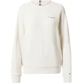 Tommy Hilfiger Beige Bomullströja för Kvinnor