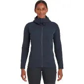 Montane F Protium Xt Hoodie, fleecetröja, dam, blå