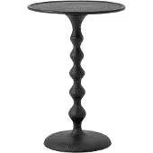 Bloomingville anka sidobord, svart, aluminium