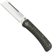 QSP Knife Hedgehog QS142-B, Denim Blue Micarta, slipjoint pocket knife