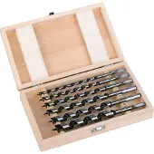 Milwaukee Spiralborr-set för trä 4932373380; HEX; 8-18 mm; 6 st.