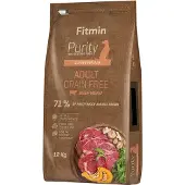 Fitmin Dog Purity Spannmålsfritt nötkött för Adult 12 kg