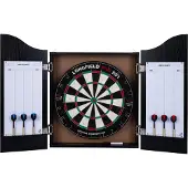 Longfield DARTS-TAVLA, SKÅP OCH DARTPILAR