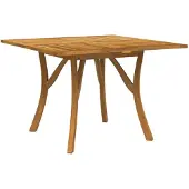 vidaXL Trädgårdsbord 110x110x75 cm massivt akaciaträ