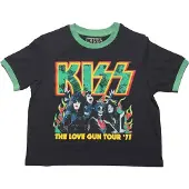 Ginza.se KISS: Ladies Crop Top/St Paddy's (Black) (Small)