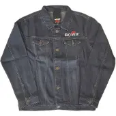 Ginza.se David Bowie: Unisex Denim Jacket/Flash Logo (Back Print) (X-Large)