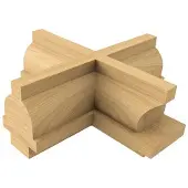 Cmt Avrundningsfräs ; S=1/4''; D=25 mm; R=10 mm