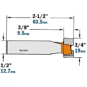 Cmt Notfräs 852.501.11; 19/9,5 mm