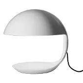 Martinelli Luce Bordslampa , Cobra, Vit, Vardagsrum, Plast, Design