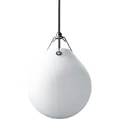 Louis Poulsen Taklampa , Moser, dimbara, Vit, Vardagsrum, Glas, Design