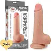 Lovetoy Lorenzo Dildo Vaalea