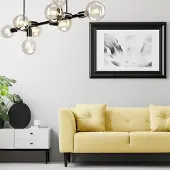 Lamkur Taklampa Eliza , dimbar, Svart, Vardagsrum / matsal, Metall, Modern, Taklampa