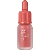 Peripera , Ink Airy Velvet Lip Tint, 03 Cartoon Coral, 4g (0.14oz)