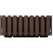 Prosperplast Planteringskärl Boardee Fencycase DDEF400-R222, roströd