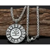 Varia Design Yggdrasil Futhark halsband