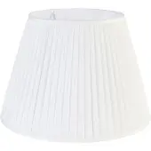 QAZQA Pli-skärm vit 45/30 cm