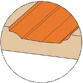Cmt Profilfräs ; S=1/2''; D=25 mm; R=12 mm