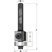 Cmt Kopieringsfräs ; S=1/4''; D=19 mm