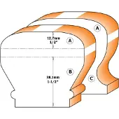 Cmt Kantgreppsfräs ; S=12 mm; D=35 mm