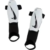 Nike Benskydd Charge - Vit/svart Barn, storlek Kids L/140-150cm