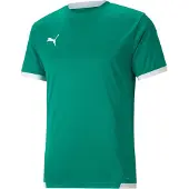 Puma Tränings T-Shirt teamLIGA - Grön/White, storlek XX-Large