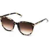 Kapten & Son Solglasögon 'Manhattan Crystal Tortoise Brown' cappuccino / mörkbrun