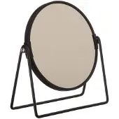 5five Simply Smart kosmetisk spegel, stående, vikbar Ø 17 cm svart