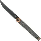 Böker Kaizen Green Canvas Micarta fällkniv