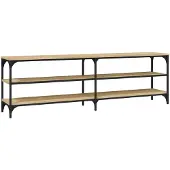 vidaXL Tv-bänk sonoma-ek 160x30x50 cm konstruerat trä