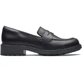 Clarks Orinoco2 Penny Black Läder Skor