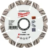 Milwaukee Diamantkapskiva Speedcross X-HUDD; 22,23 mm; 115 mm