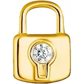 Thomas Sabo Love lock gold single örhänge H2219-414-14