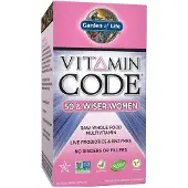Elämän puutarha,Garden of Life - Vitamin Code 50 & Wiser Women, Variationer 240 vcaps