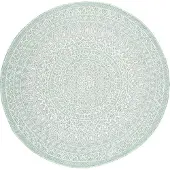De Onlinewinkelier b.v. Rund utomhusmatta | Summer Aztec mintgrön hos Volero | Ø 120cm | Grön | Rund | Utomhusmattor